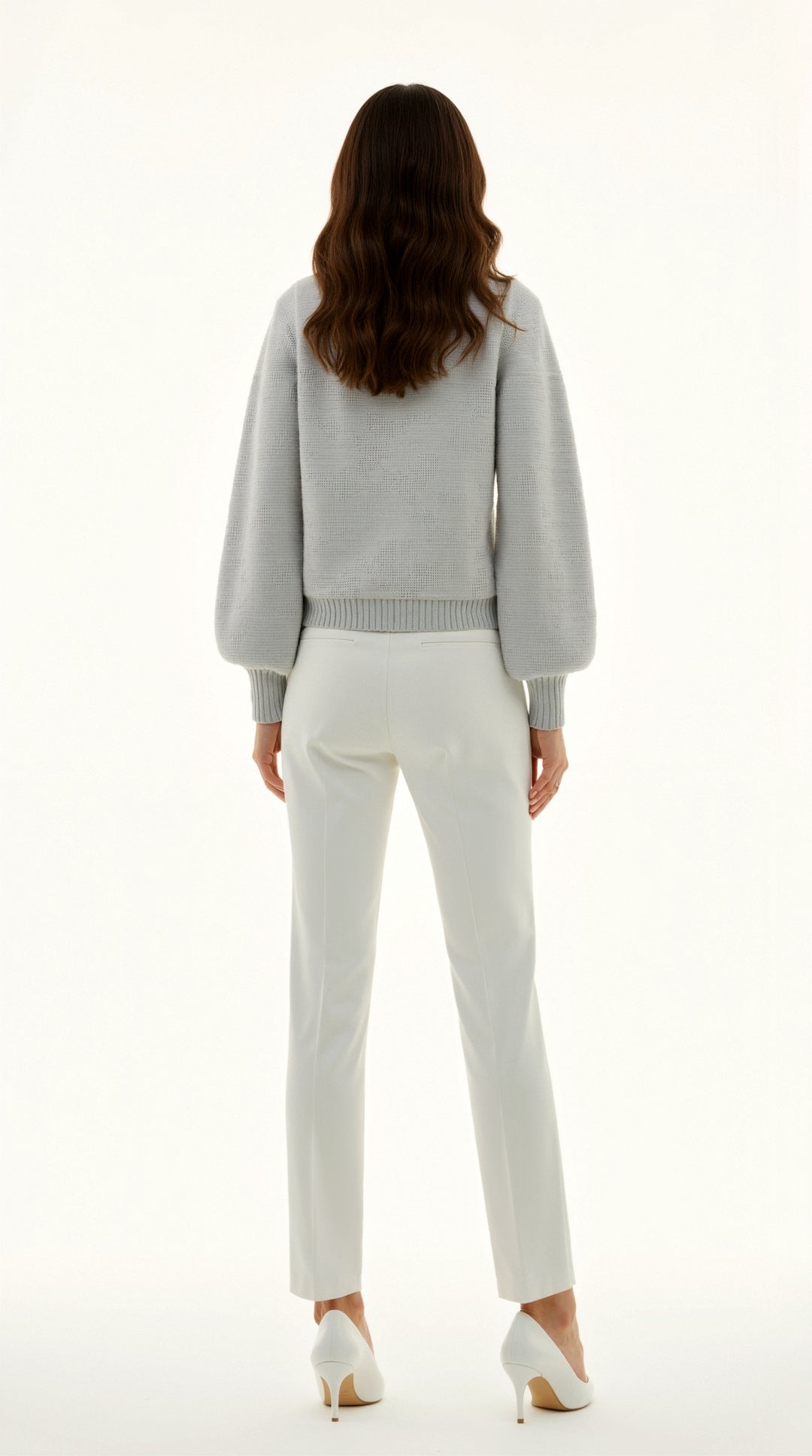 Cynthia Strickoberteil mit Schleife