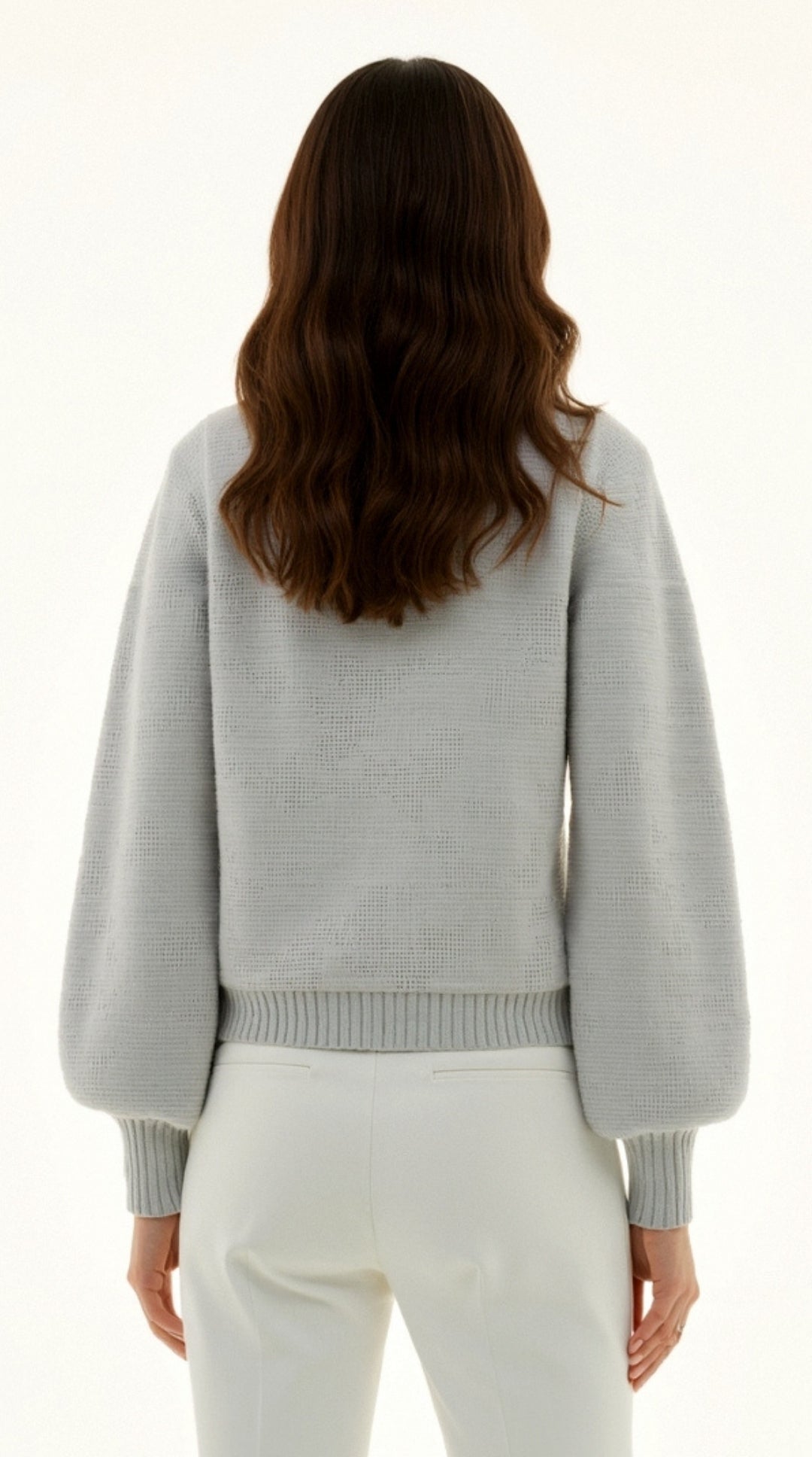 Cynthia Strickoberteil mit Schleife