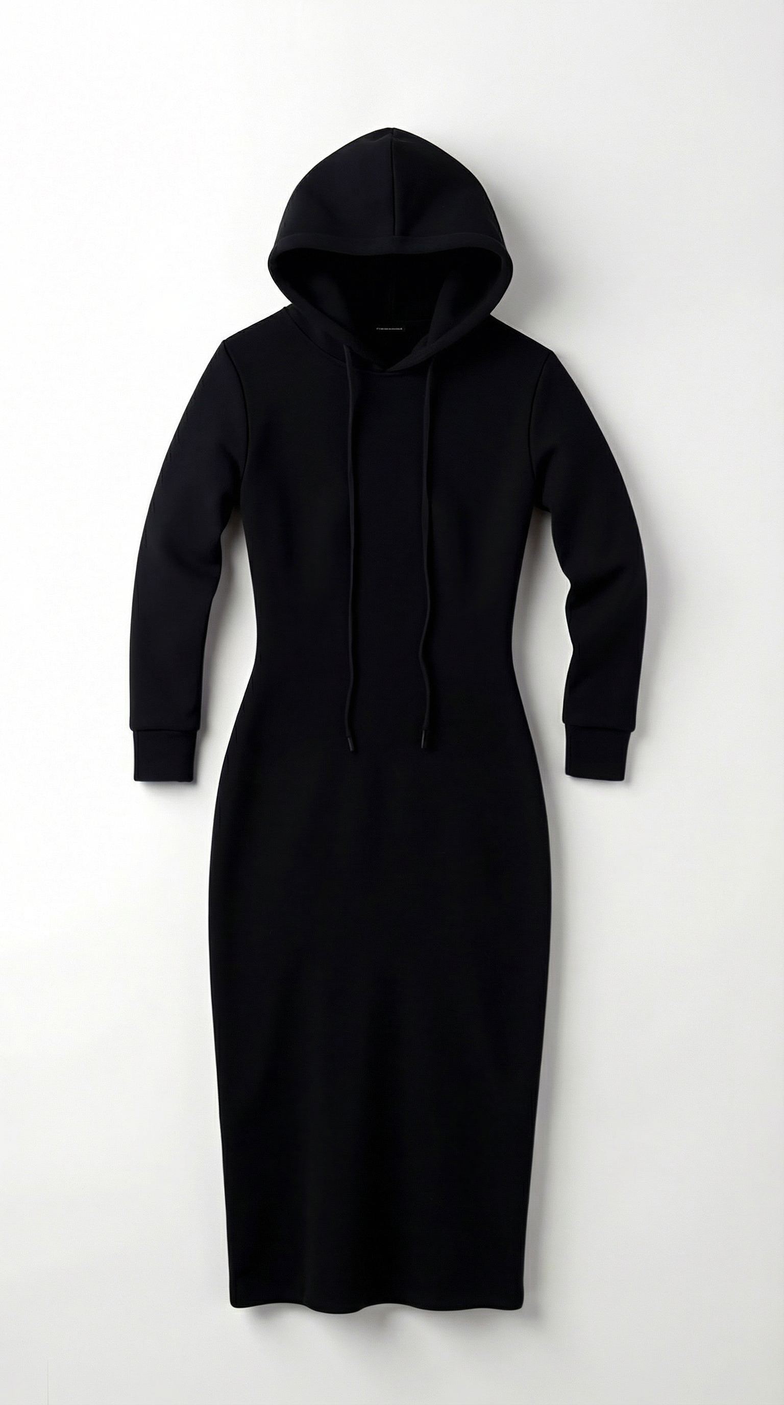 Marilyn Bodycon Maxi-Kleid mit Kapuze