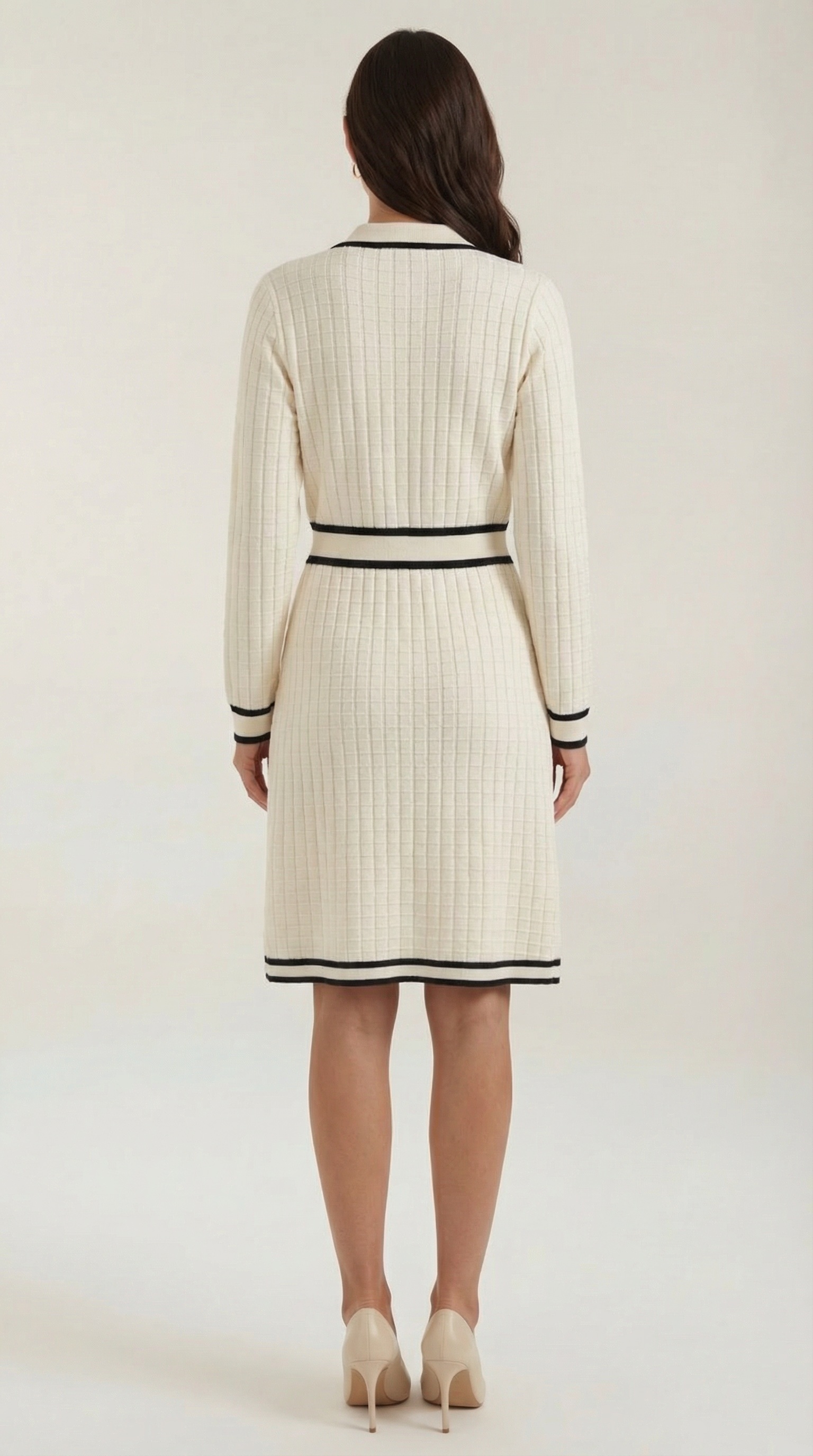 Tracy Mini-Kleid mit Kontrastbesatz