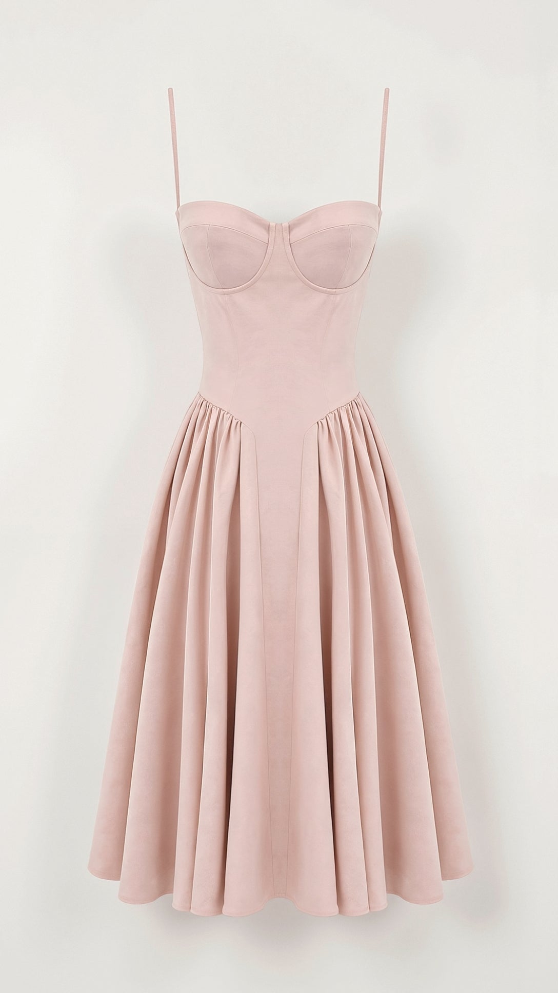 Odette Korsett-Midikleid