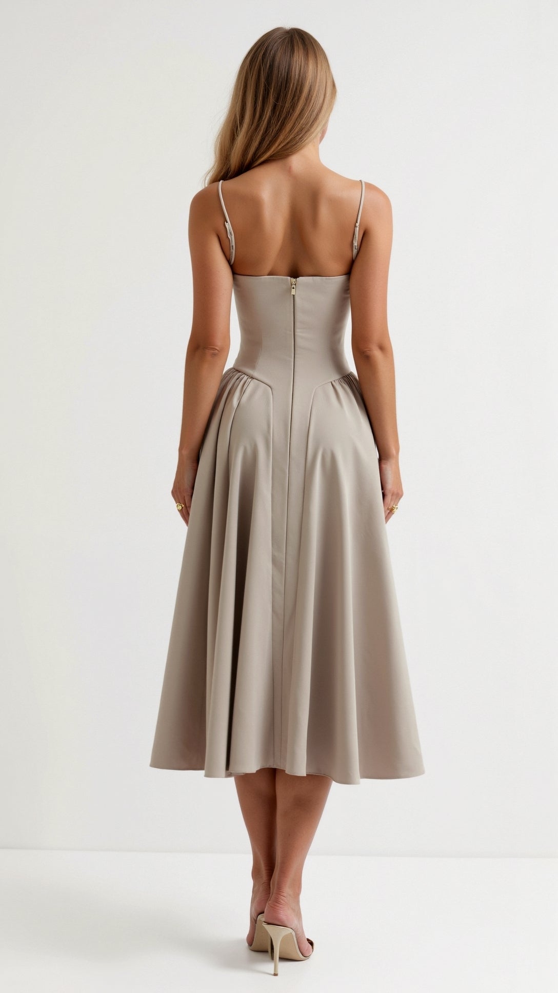 Odette Korsett-Midikleid