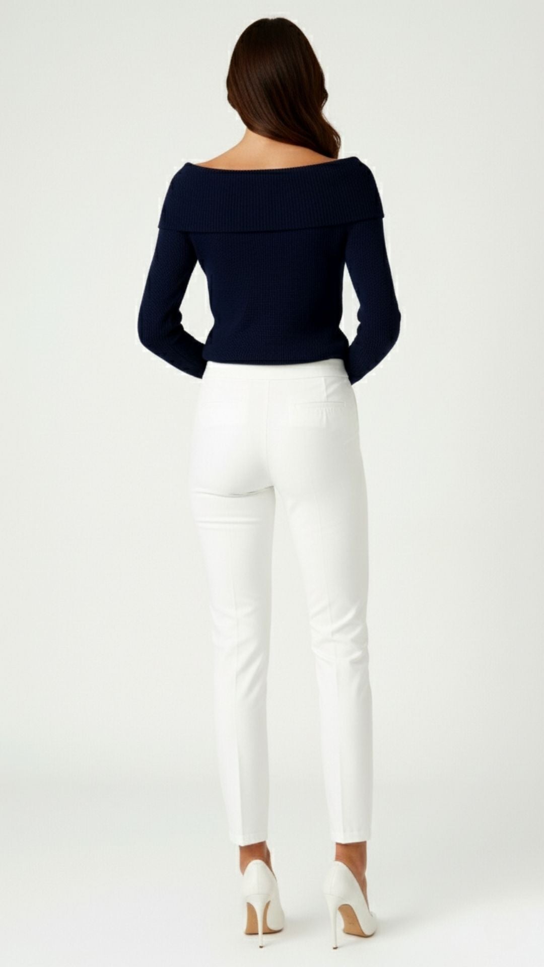 Sarah Asymmetrisches Strickoberteil