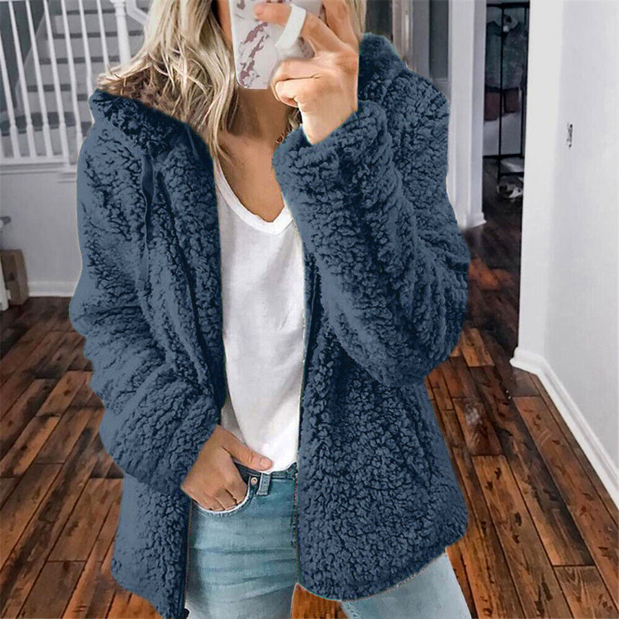 Carly Teddy-Fleecejacke