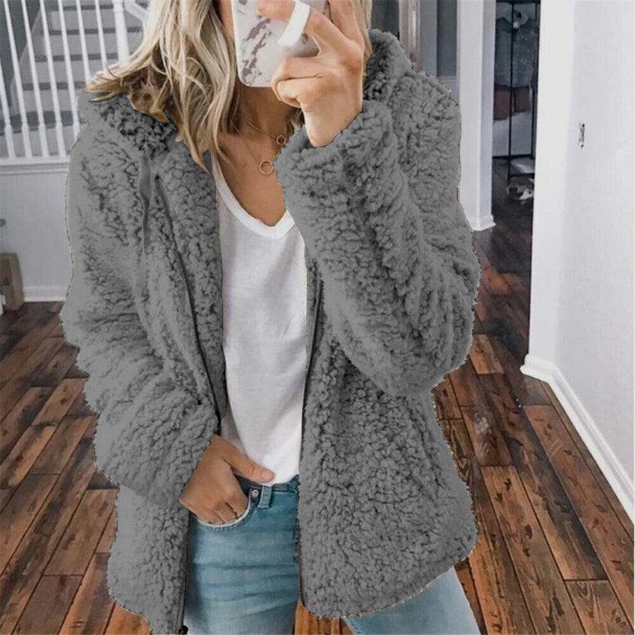 Carly Teddy-Fleecejacke
