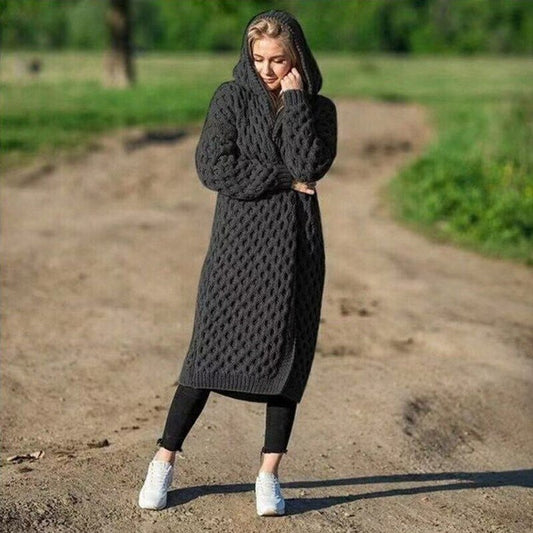 Maike Strickjacke mit Zopfmuster