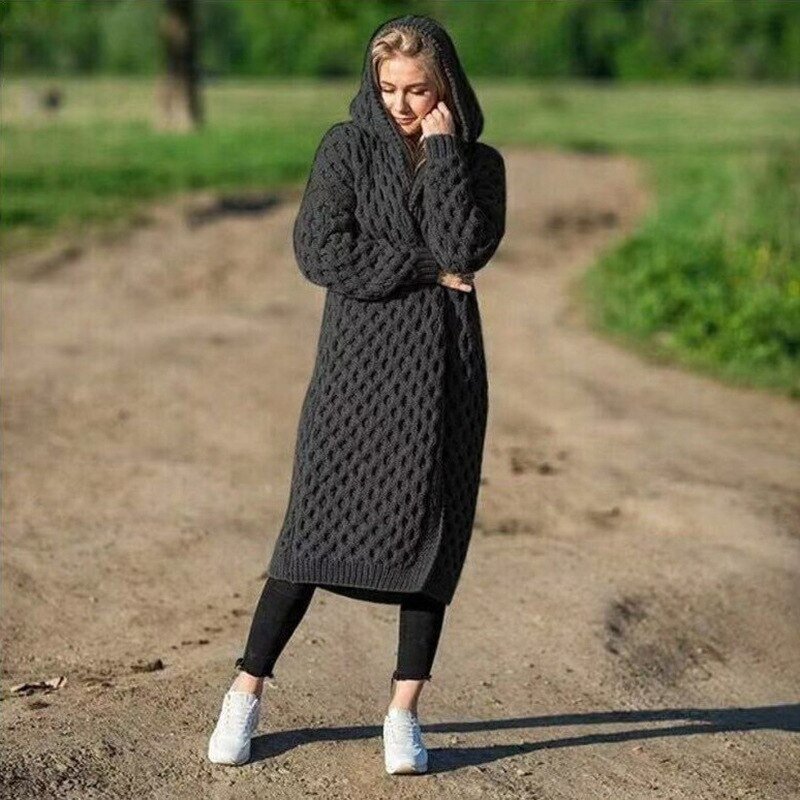 Maike Strickjacke mit Zopfmuster