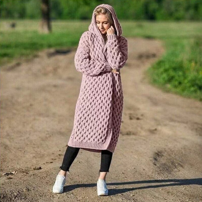 Maike Strickjacke mit Zopfmuster