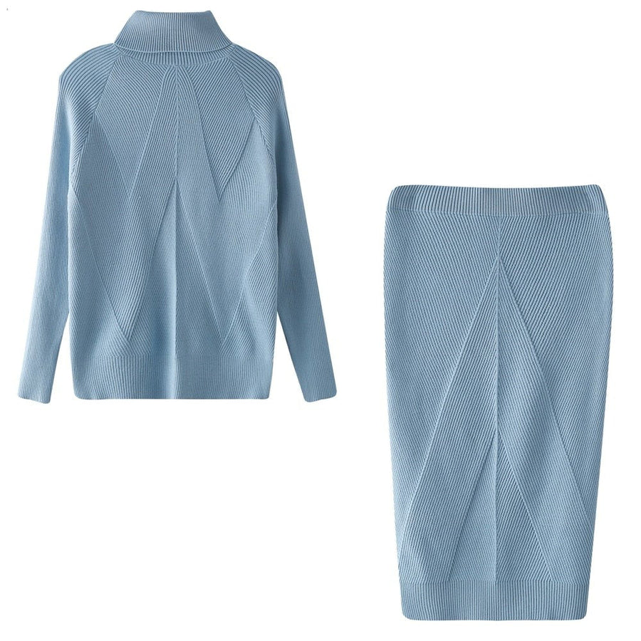 Natalia Midi-Strickkleid