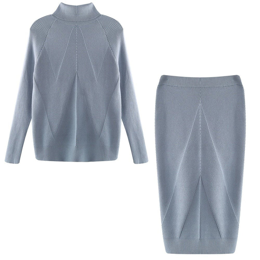 Natalia Midi-Strickkleid
